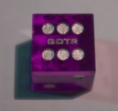 Casino die, six side